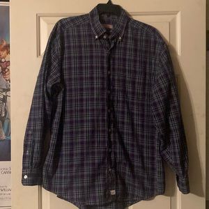 Vineyard Vines Cotton Twill plaid button down